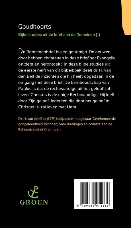 Achterkant van Goudkoorts