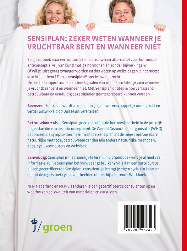 Achterkant van Natuurlijk en zeker handboek