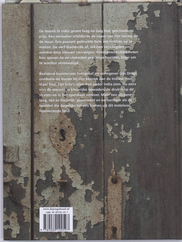 Achterkant van Muren in India