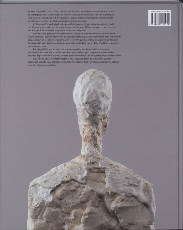 Achterkant van Alberto Giacometti