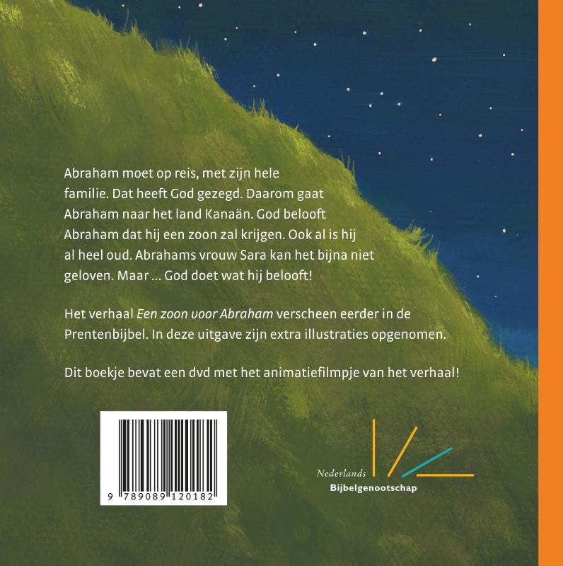 Achterkant van Een zoon voor Abraham