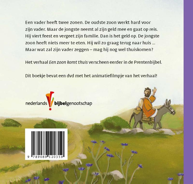 Achterkant van Een zoon komt thuis