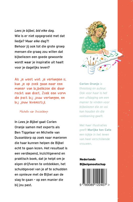Achterkant van Lees je Bijbel