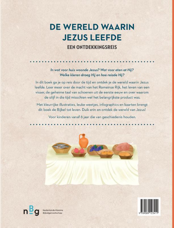 Achterkant van De wereld waarin Jezus leefde