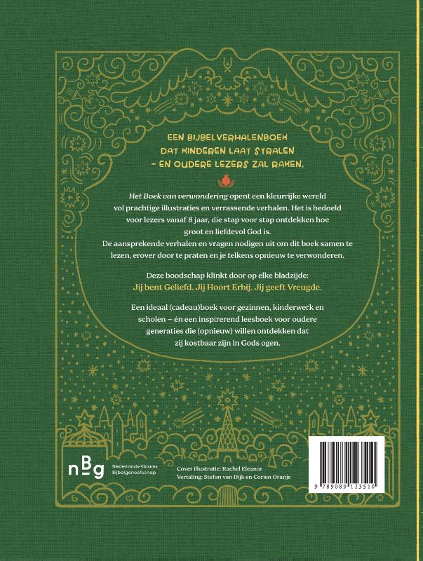 Achterkant van Het boek van verwondering