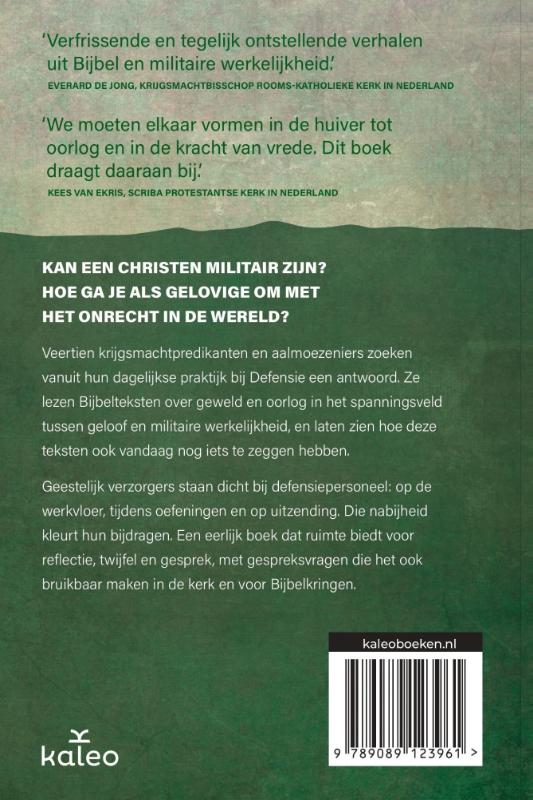 Achterkant van Niet door kracht, niet door geweld