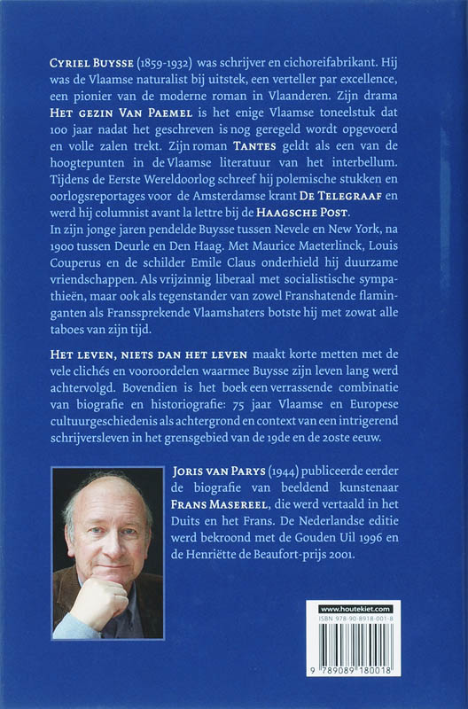 Achterkant van Het leven, niets dan het leven