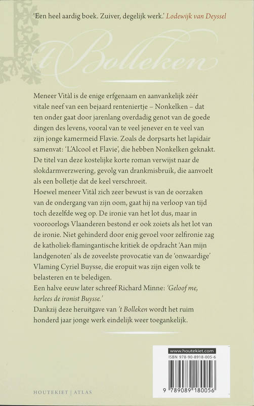 Achterkant van 't Bolleken