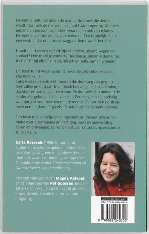 Achterkant van Dement en toch dichtbij