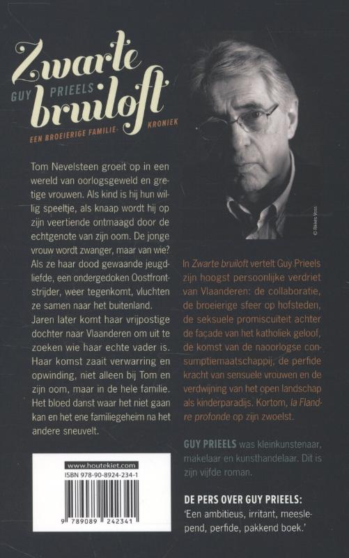 Achterkant van Zwarte bruiloft