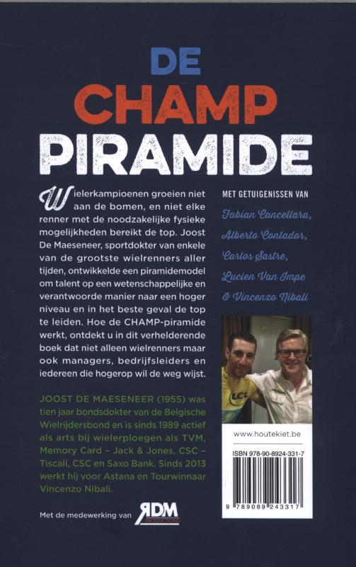 Achterkant van De CHAMP piramide