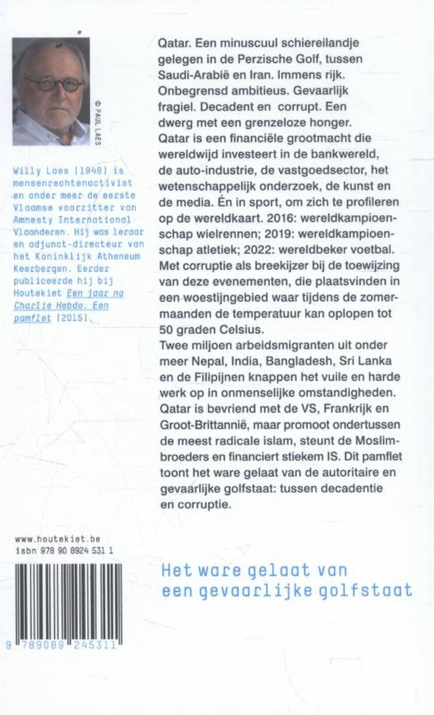 Achterkant van Qatar