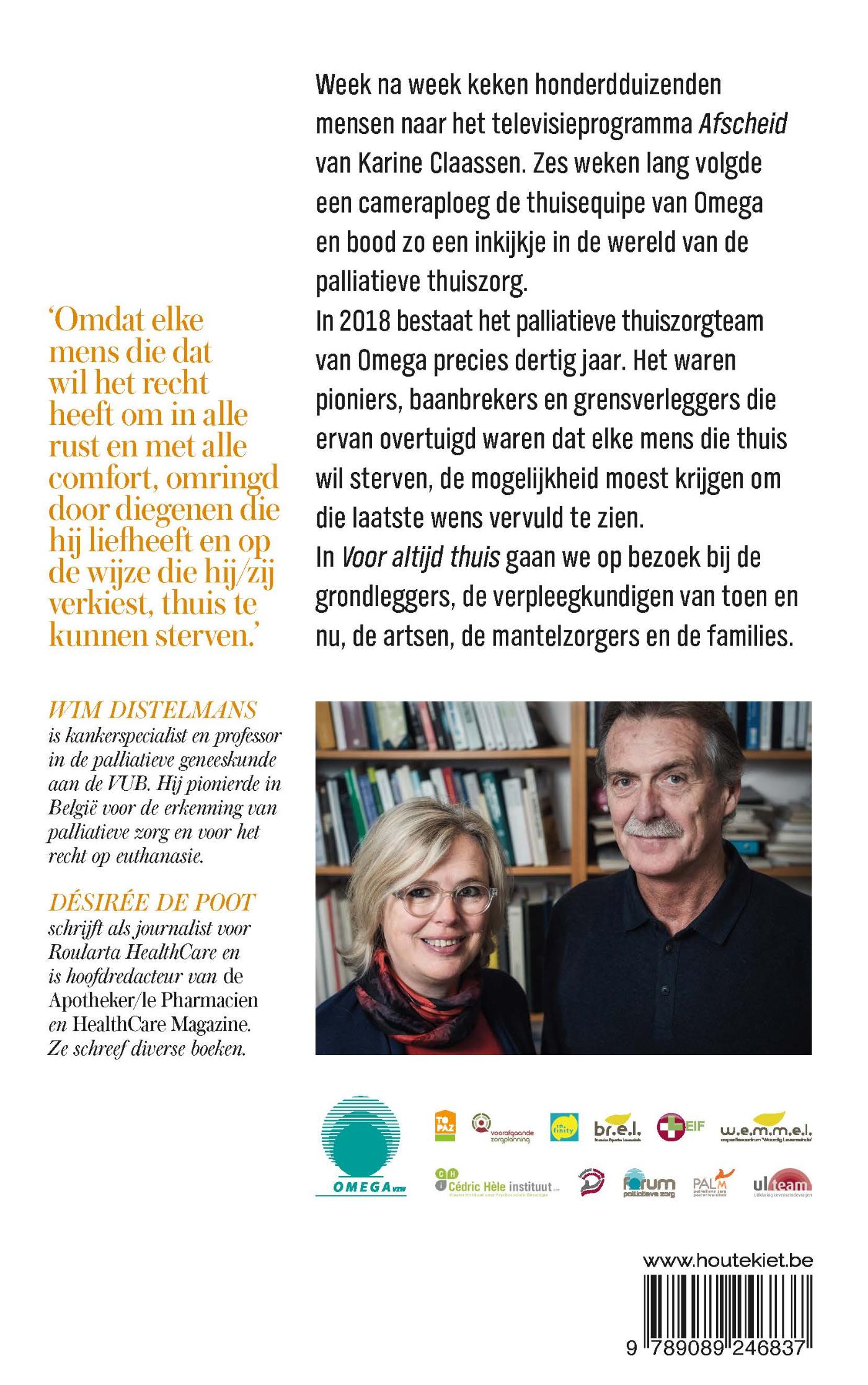 Achterkant van Voor altijd thuis