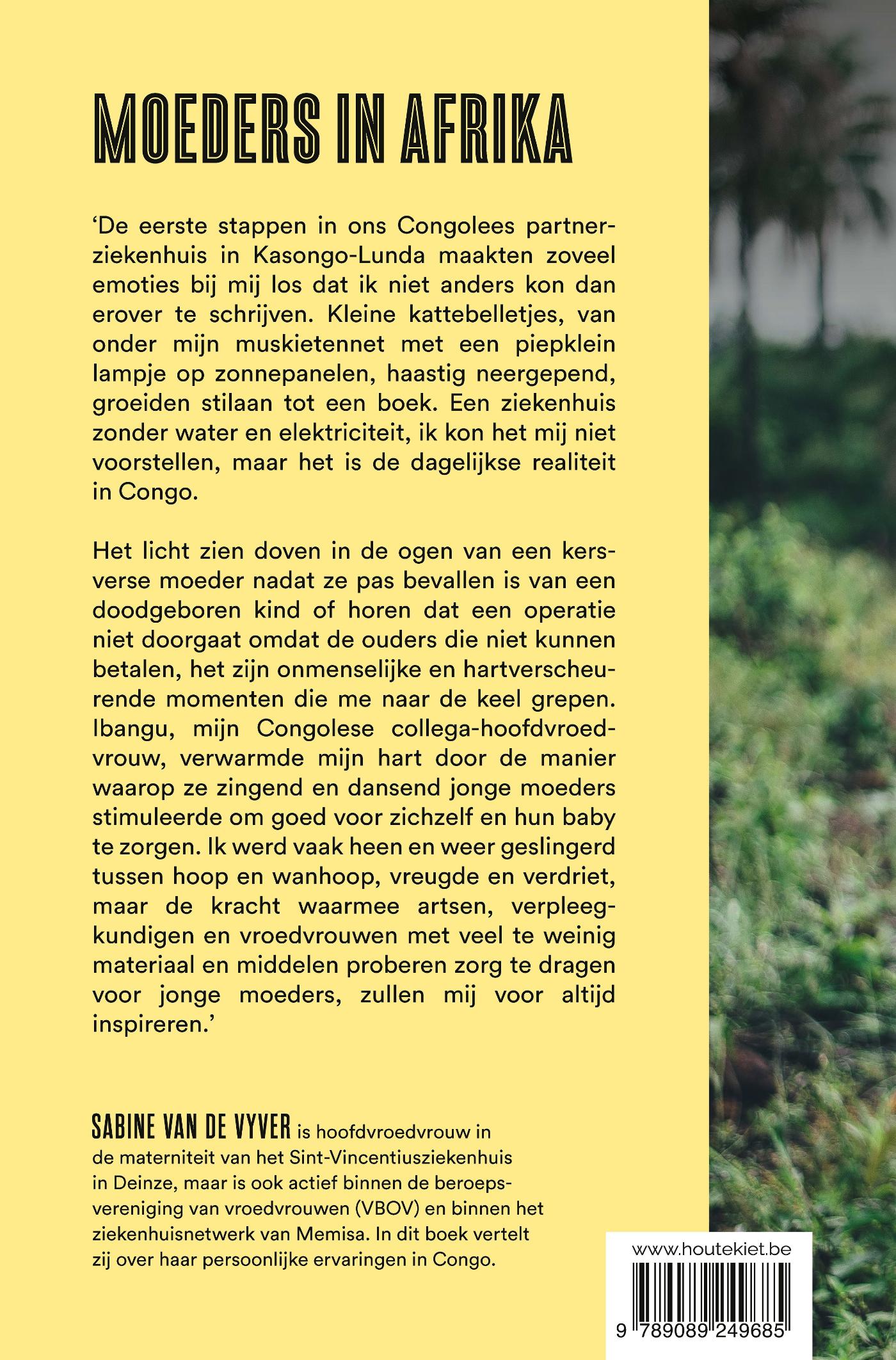 Achterkant van Moeders in Afrika