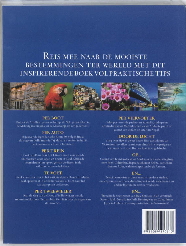 Achterkant van 400 Droomreizen
