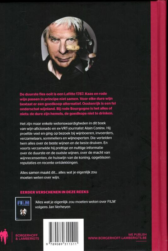 Achterkant van Alles wat je zou moeten weten over wijn