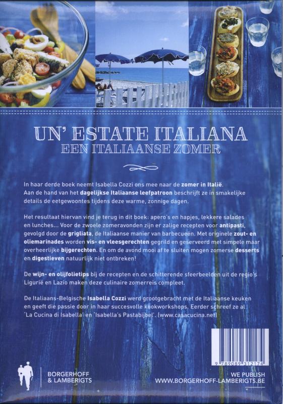 Achterkant van Isabella's Italiaanse zomer
