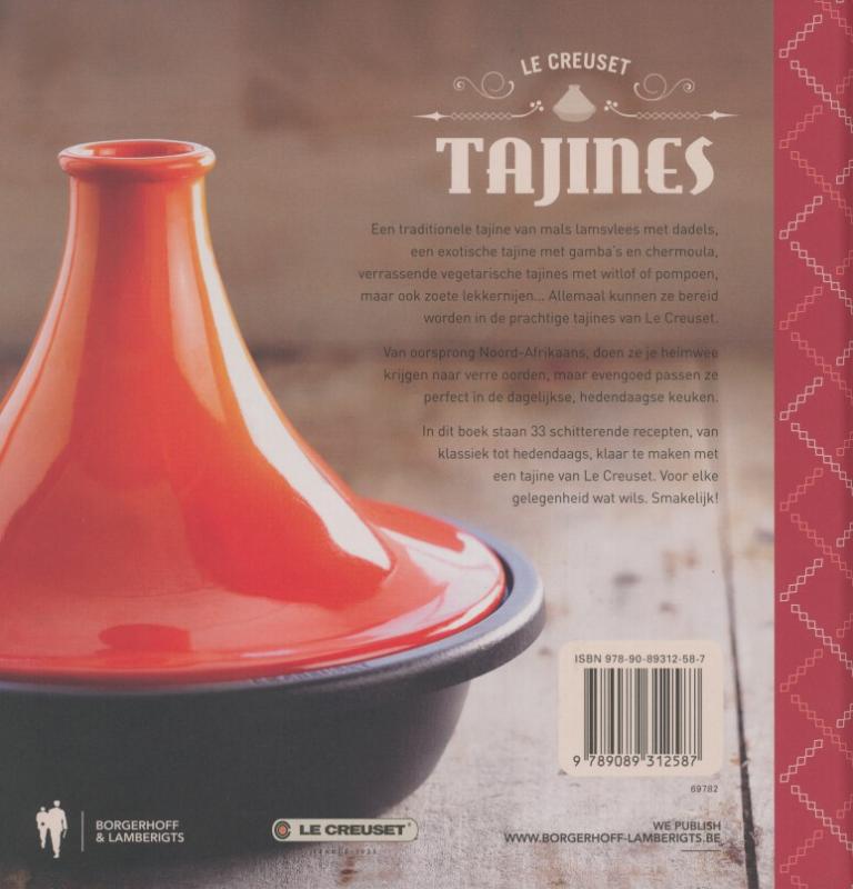 Achterkant van Tajines