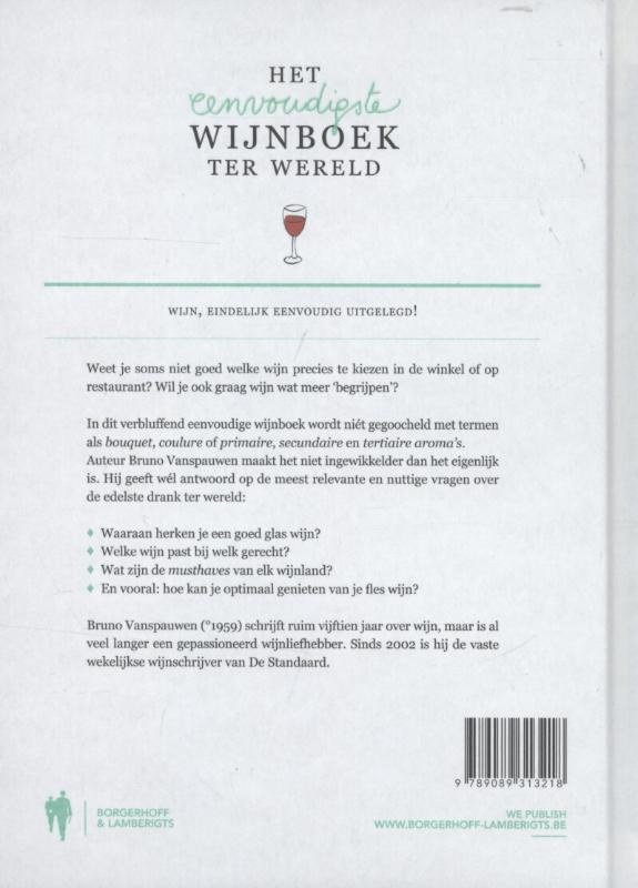 Achterkant van Het eenvoudigste wijnboek ter wereld