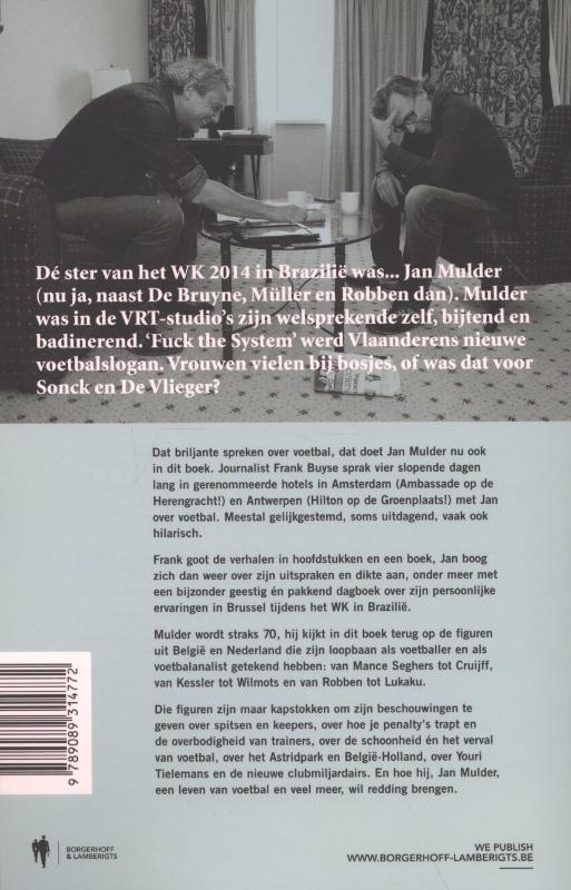 Achterkant van Tot u spreekt Jan Mulder