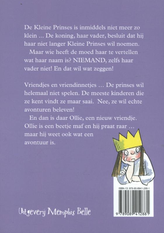 Achterkant van De (niet meer zo) Kleine Prinses verhalen