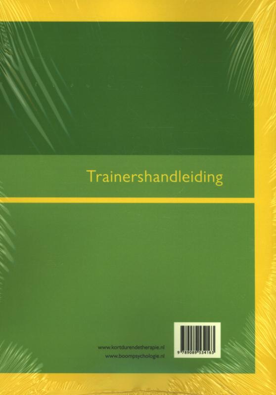 Achterkant van handleiding + werkboek