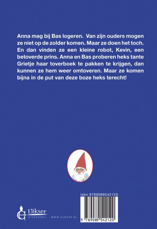 Achterkant van Tante Grietje is een heks