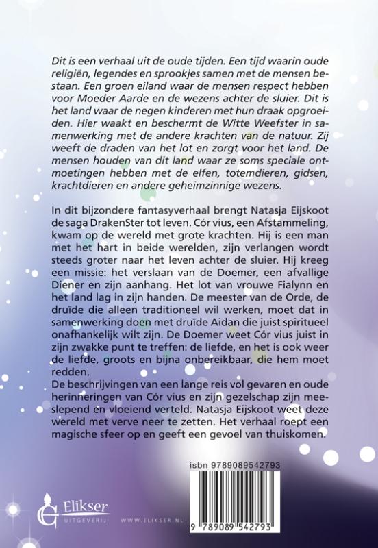 Achterkant van Drager van Sterrenvuur