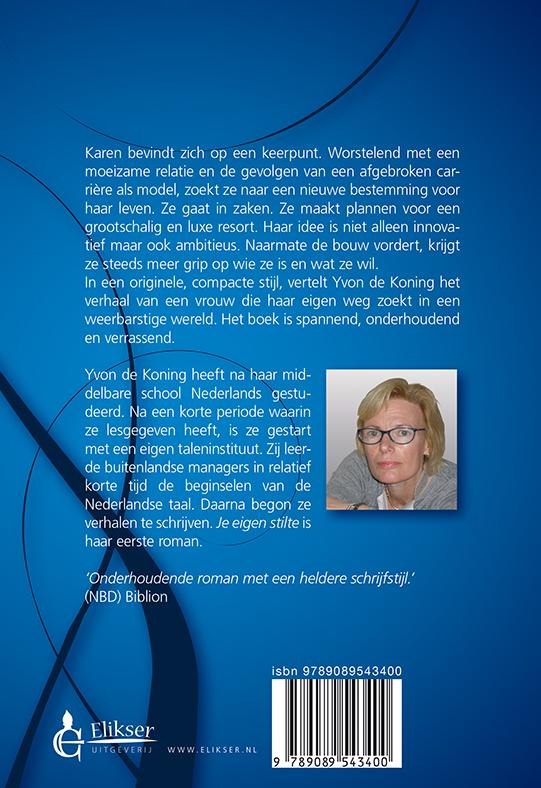 Achterkant van Je eigen stilte