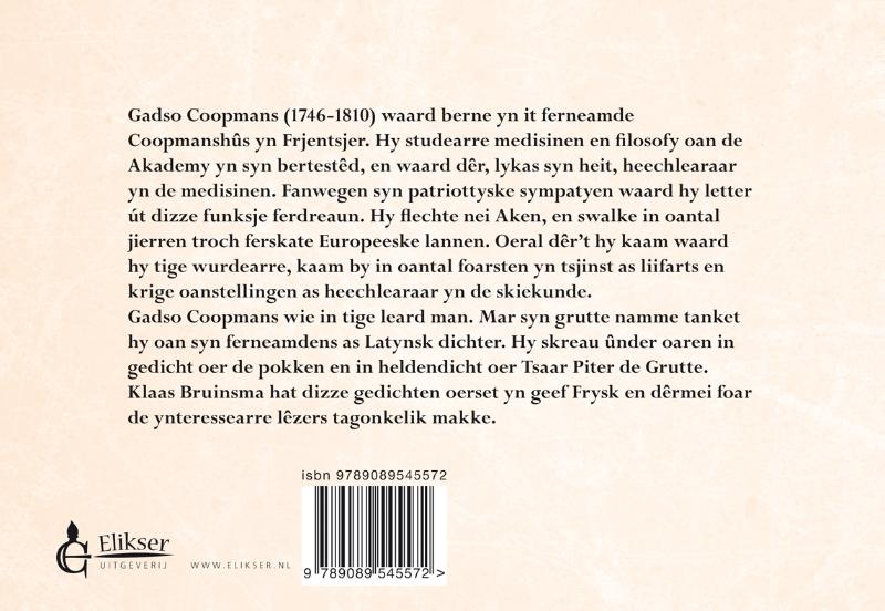 Achterkant van Fersen fan en foar Gadso Coopmans