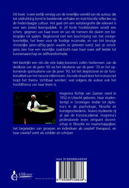 Achterkant van Zelfportretten van mijn leven
