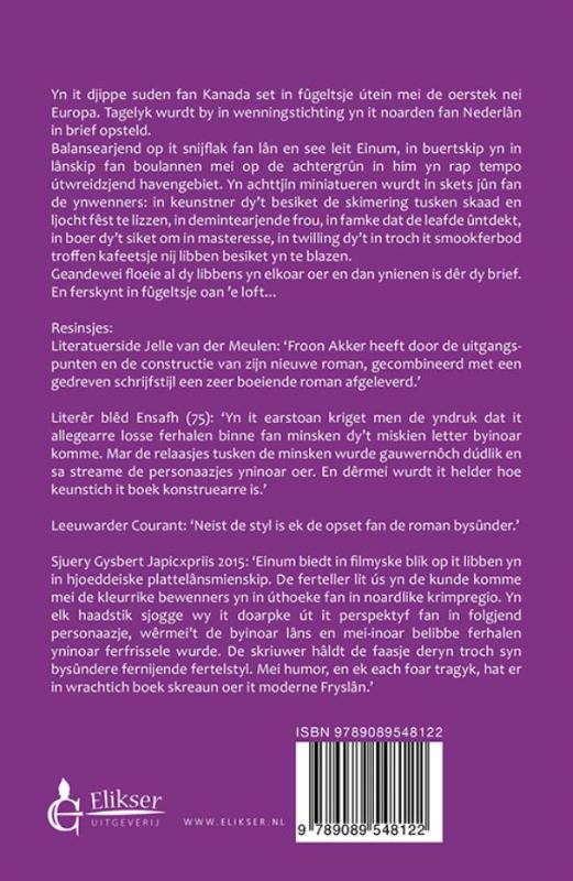 Achterkant van Einum