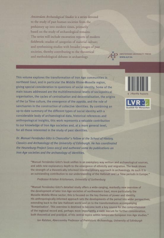 Achterkant van Identity and power