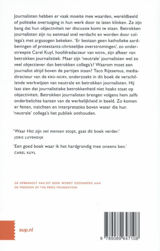 Achterkant van De rekbare waarheid
