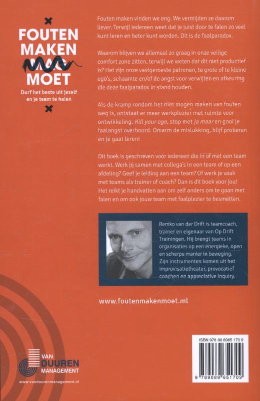 Achterkant van Fouten maken moet