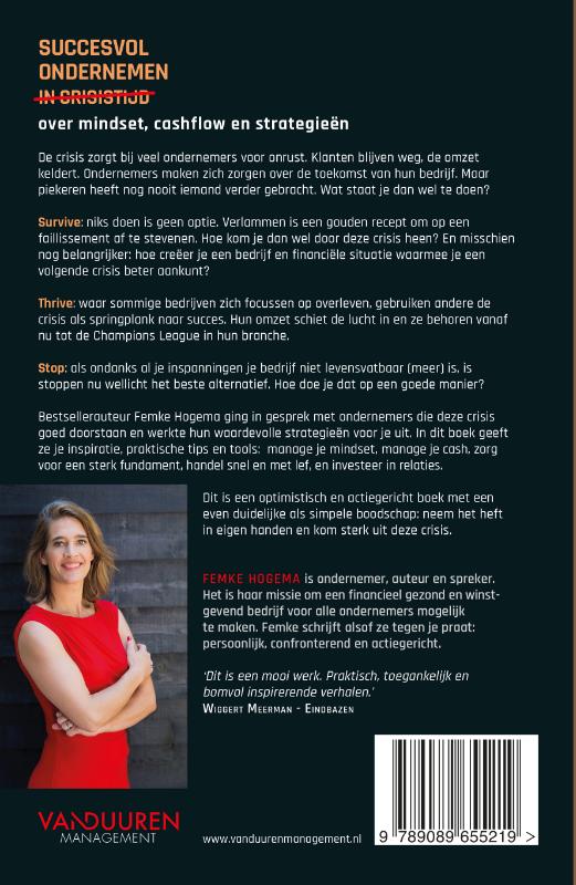 Achterkant van succesvol ondernemen in crisistijd