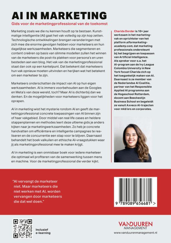Achterkant van AI in marketing