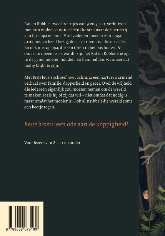 Achterkant van Beste Broers