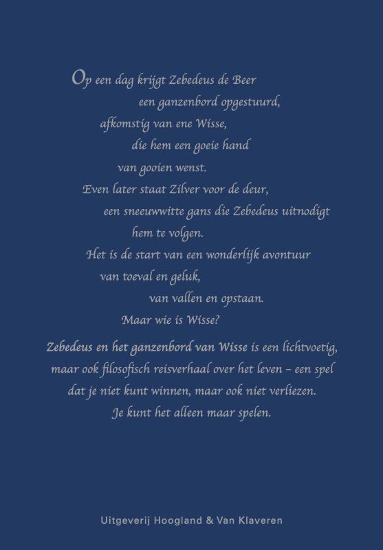 Achterkant van Zebedeus en het ganzenbord van Wisse