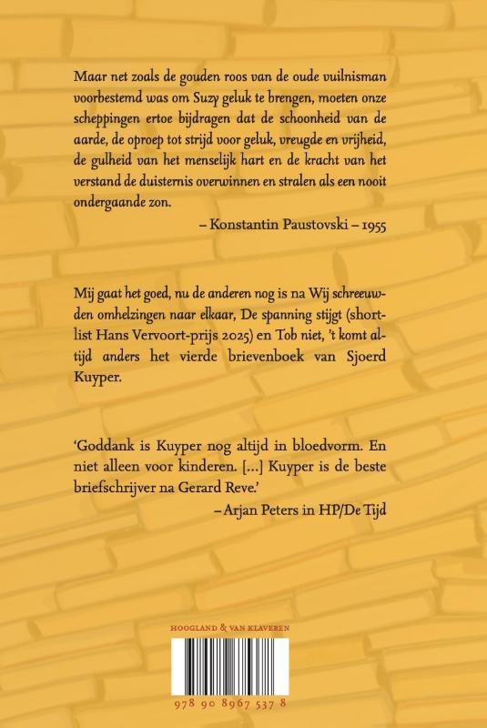 Achterkant van Mij gaat het goed, nu de anderen nog