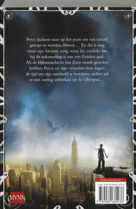 Achterkant van De bliksemdief