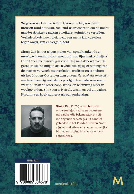 Achterkant van Het boek der omhelzingen