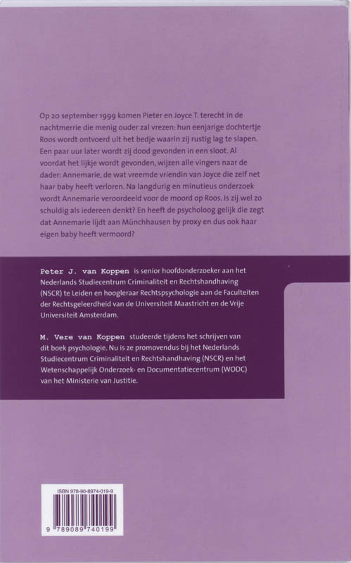 Achterkant van De Appelschase babymoord