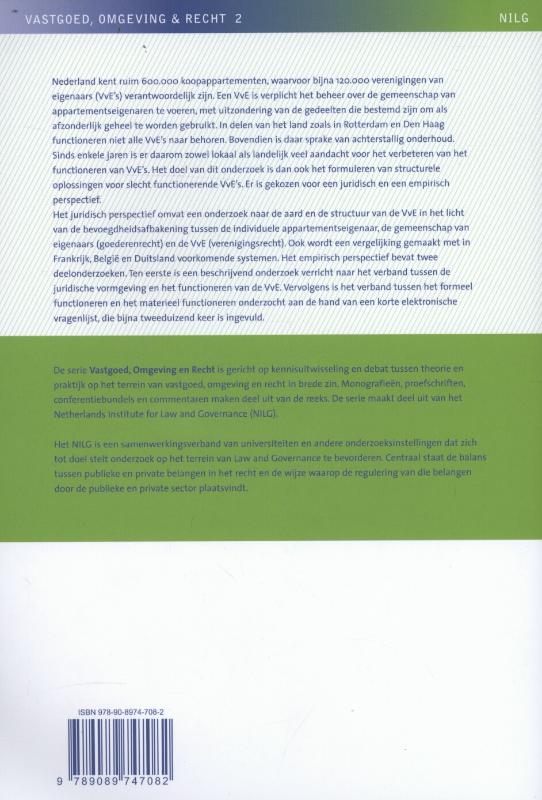 Achterkant van De vereniging van eigenaars