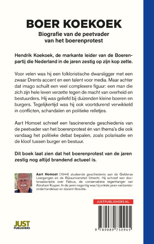 Achterkant van Boer Koekoek