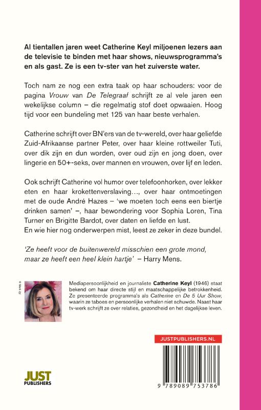 Achterkant van Het beste van Catherine