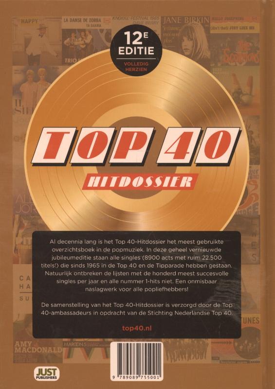Achterkant van Top 40 hitdossier 1965-2015