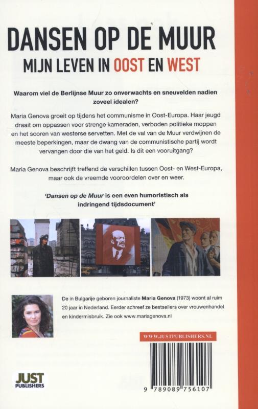 Achterkant van Dansen op de Muur