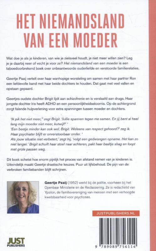 Achterkant van Het niemandsland van een moeder