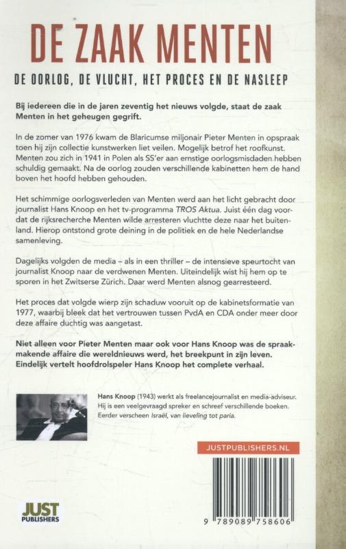 Achterkant van De zaak Menten, het complete verhaal